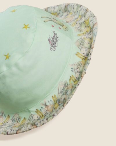 Sombrero Reversible “Conejos Arcoíris”