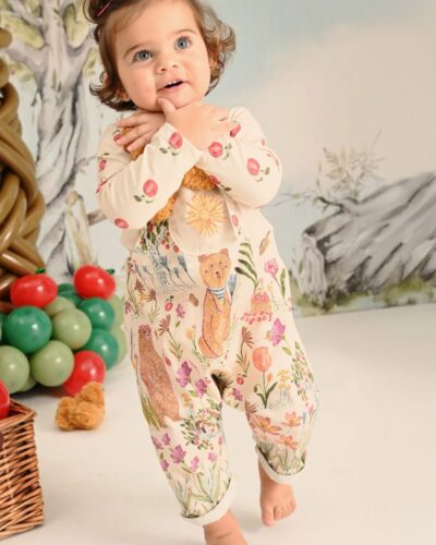 "Sweet-Toothed Bear" Jumper Set - Imagen 2