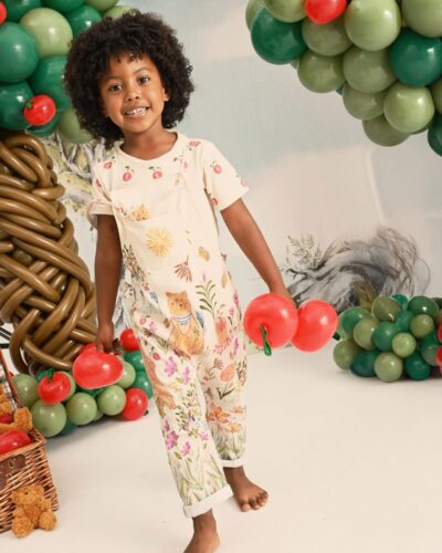 "Sweet-Toothed Bear" Jumper Set