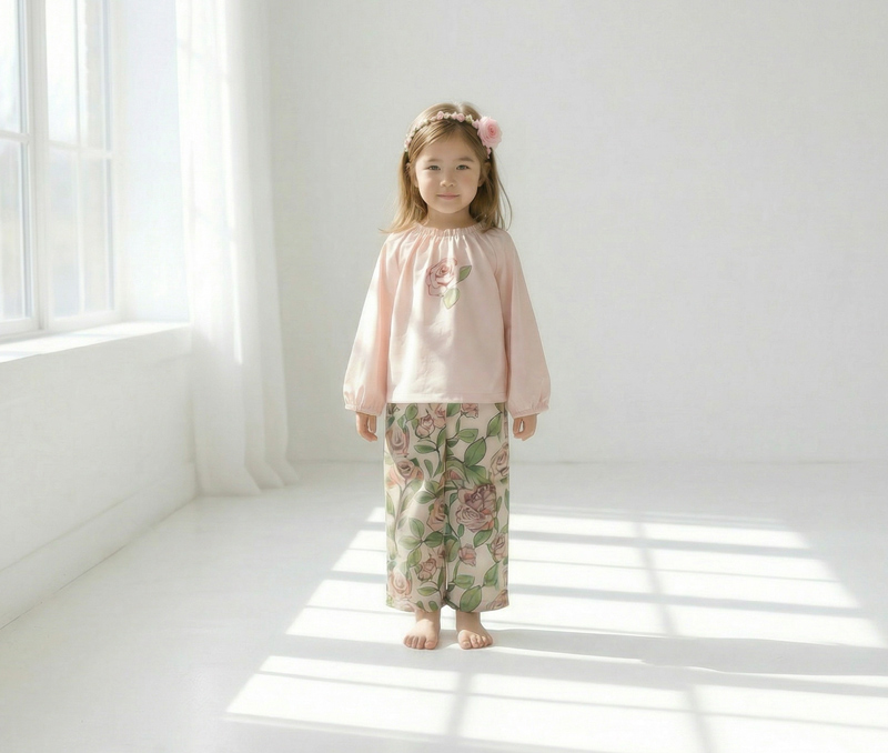 Campanita Set Pantalón Jardín Secreto de la Reina