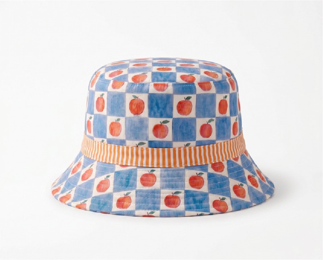 Oso Goloso - Sombrero Reversible Ajedrez